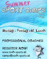 Sportcamps (Schwimmen, Tennis, Fußball..)